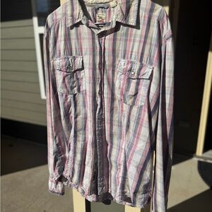 Triple5Soul Multicolor Plaid Jacket
